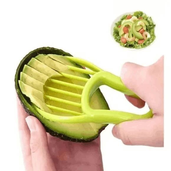 Multifunctional 3-in-1 Avocado Slicer, Outdoor Home Kitchen Accessories - Picture 1 of 9